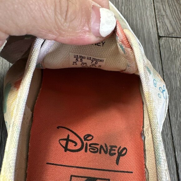 RARE Vans x Disney Little Mermaid Authentic Sneakers Limited Edition Women's 7 - Picture 9 of 9
